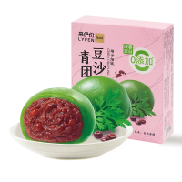 来伊份青团艾草青团清明果青团子240g 传统中式糕点 豆沙青团 240g *2盒