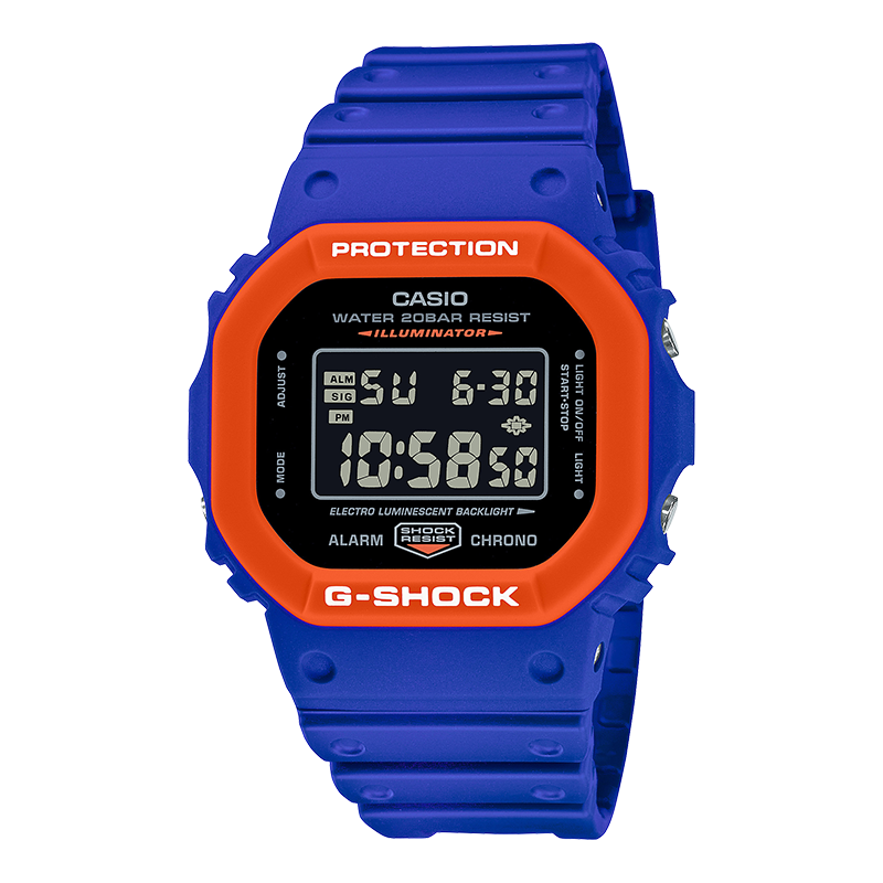 卡西欧(CASIO) G-SHOCK系列运动时尚 防水防震石英手表