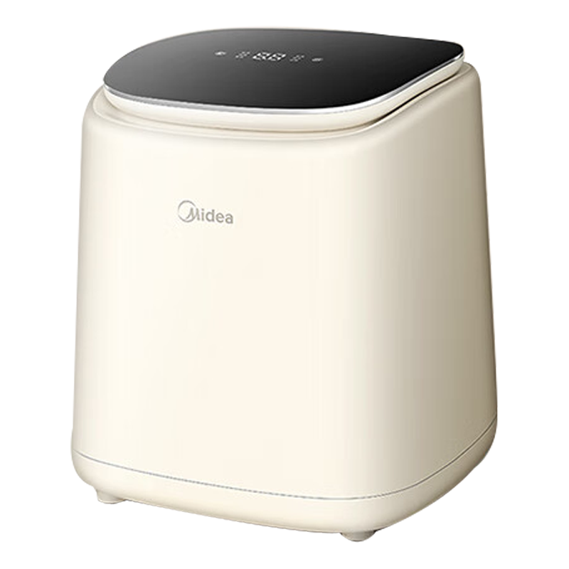 美的(Midea)0.5kg洗衣机家用小型迷你台式波轮 高温煮洗全自动内衣裤袜除菌除螨小巧不占地安静MNB5VCAW0E