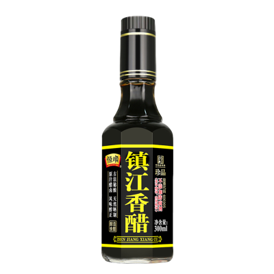 恒顺镇江珍品香醋300ml 纯粮酿造食醋 固态发酵 镇江特产香醋