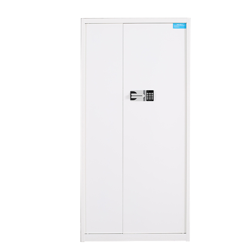 通同盛钢制密码文件柜保险柜铁皮资料柜通门白色国宝锁420*900*1850