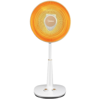 美的(Midea)小太阳取暖器NPS10-15B家用小暖阳电热扇取暖气立式节能省电远红外烤火炉摇头升降电暖器(线下同款)