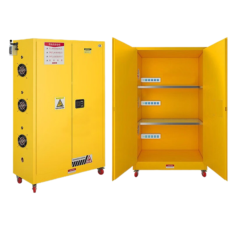 鑫环境 4加仑锂电池充电防爆柜电瓶安全储存柜蓄电池工具柜电源充电漏电保护柜