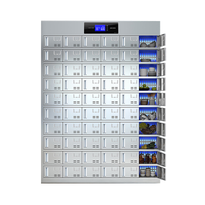 居将 JJ4022706 不锈钢消毒碗柜食堂餐具柜多门储物柜60门消毒碗柜