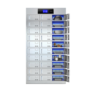 居将 JJ4022709 不锈钢消毒碗柜食堂餐具柜多门储物柜30门餐盘消毒柜