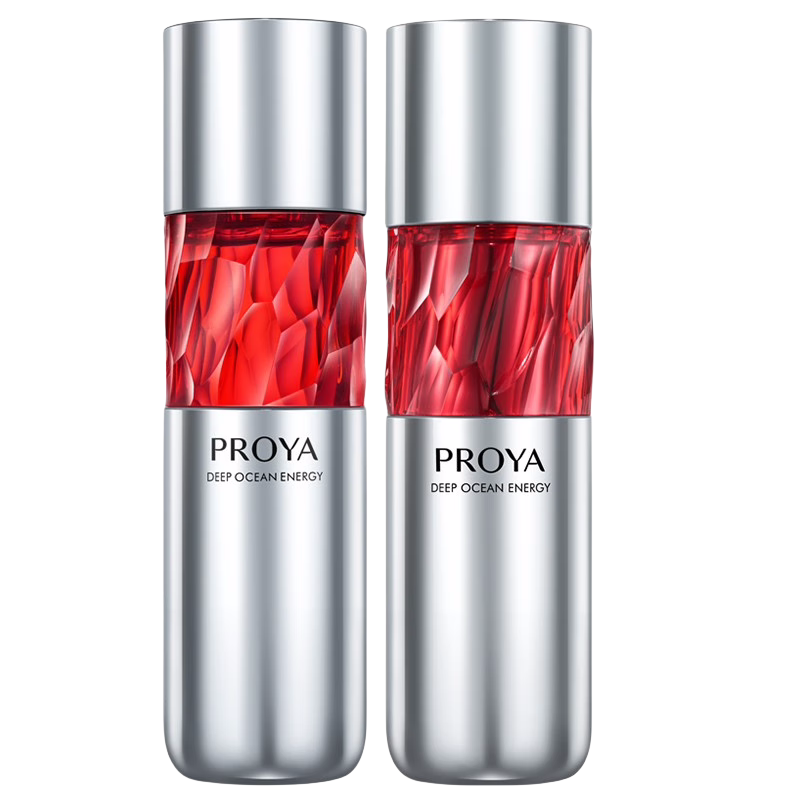(PROYA)珀莱雅套装组合 红宝石水乳两件套 水120ml+乳120ml 保湿补水 新老款随机发