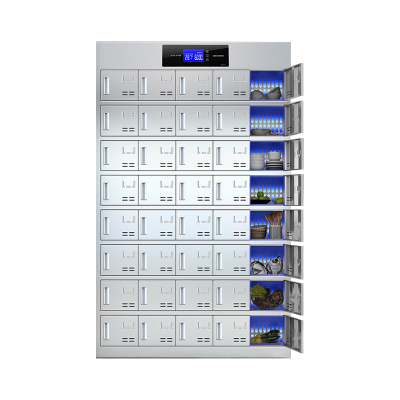 居将 JJ4022703 不锈钢消毒碗柜食堂餐具柜多门储物柜40门消毒碗柜