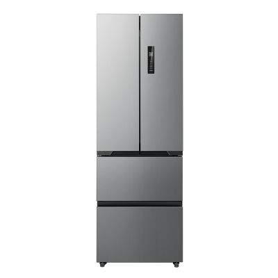美的(Midea)417法式多门四开门60CM超薄冰箱M60嵌入式 一级变频风冷无霜家用大容量 MR-417WFPE