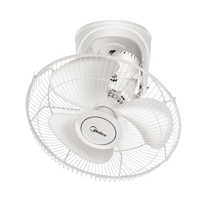 美的(Midea)电风扇家用轻音节能空气循环扇大风量落地扇可拆洗台地两用电风扇摇头宿舍电扇台式桌面风扇 FGA24UM
