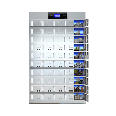 居将 JJ4022705 不锈钢消毒碗柜食堂餐具柜多门储物柜50门消毒碗柜