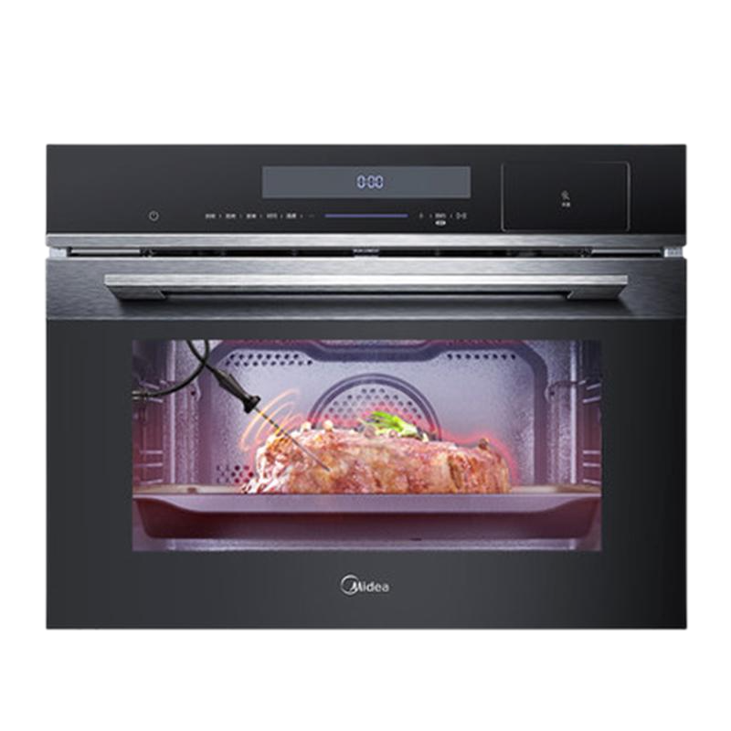 美的嵌入式蒸烤箱一体机家用 50L大容量 TQN50EQL-TS嵌入式电蒸箱电烤箱二合一G50 家电(线下同款)