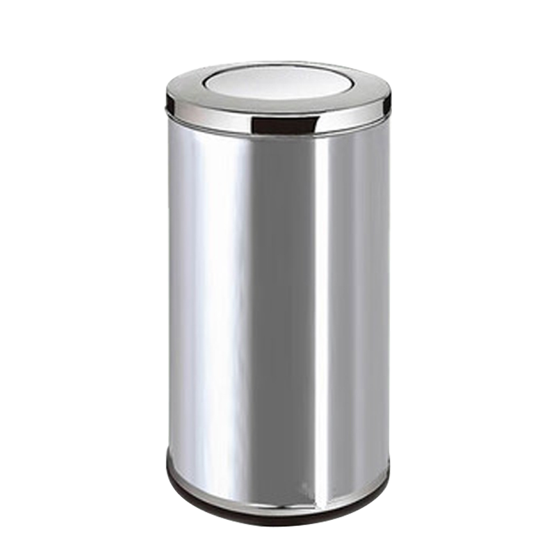 相威不锈钢垃圾桶烟蒂柱灭烟桶带烟灰缸室外吸烟区电梯口立式 大号港氏桶