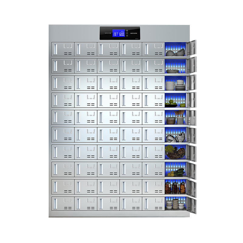 洛诗莲 (RoyceLand) 不锈钢消毒碗柜食堂餐具柜多门储物柜60门消毒碗柜