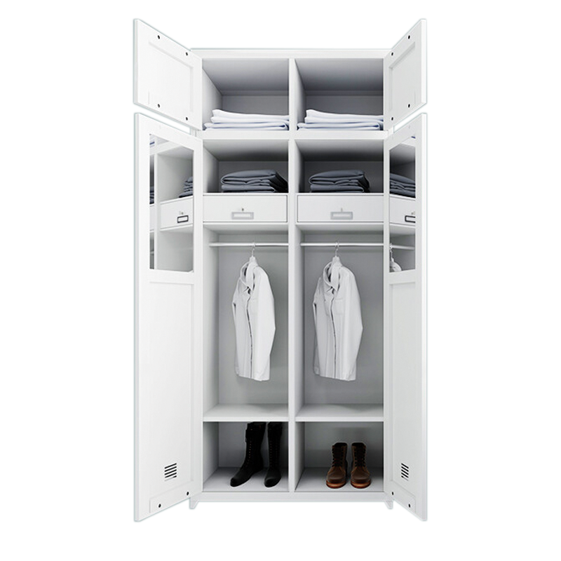 鑫力虎员工储物柜文件柜存放柜子更衣柜两门内务柜