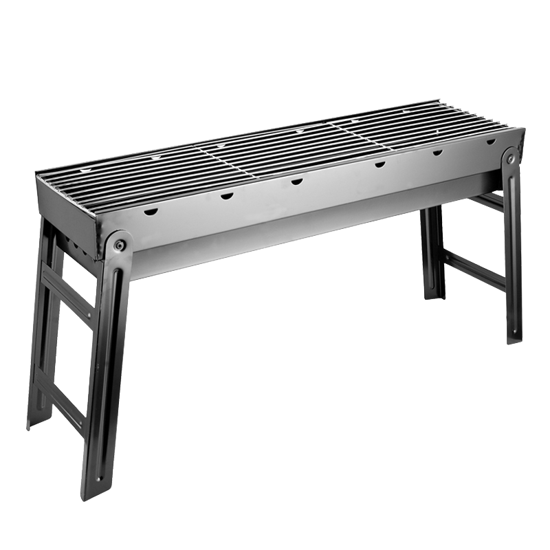 悠拓者 双轨道抽拉长条烧烤炉 YT-SKL006 户外烧烤 多人郊游聚餐