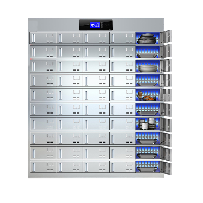 居将 JJ4022711 不锈钢消毒碗柜食堂餐具柜多门储物柜50门餐盘消毒柜