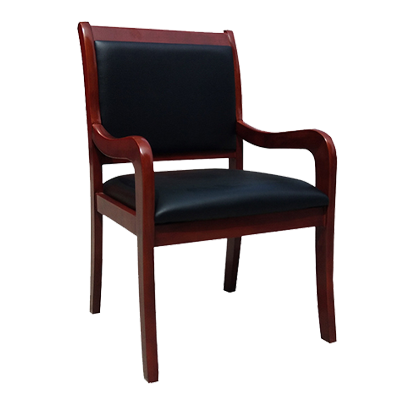 博元睿会议椅现代椅子皮面靠背椅将军椅