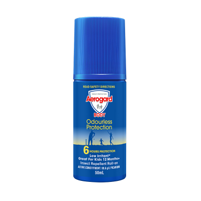 Aerogard澳乐家驱蚊走珠50ml+驱蚊液175ml户外长效防蚊水剂喷雾