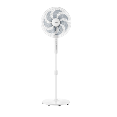 美的(Midea)电风扇SAF35CR 7叶遥控落地扇家用远距送风台式七叶轻音定时立式电扇大风量宿舍卧室摇头