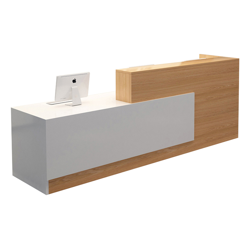 金菲罗格公司前台桌简约接待台颜色备注 3600*600*750/1000