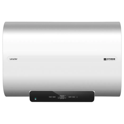 Leader海尔智家出品电热水器纤薄扁桶50升2200W/3300单双胆变频速热家用一级能效高温抑菌WIFI智控