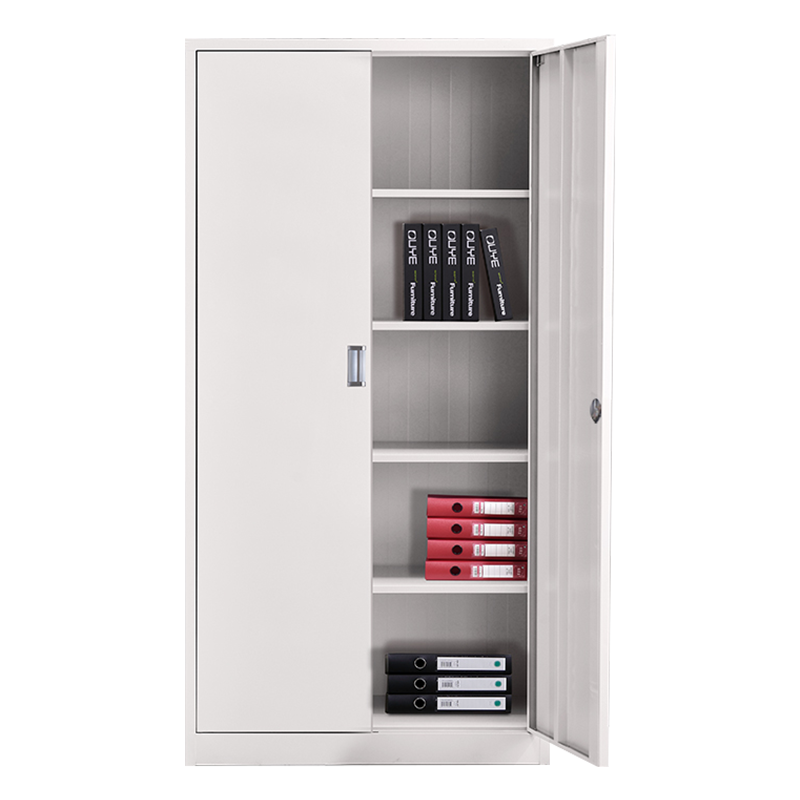 全鼎高钢制文件柜档案柜财务凭证柜带锁储物柜铁皮柜书柜铁开门文件柜