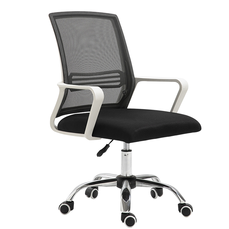 金菲罗格现代员工电脑椅五星脚职员办公椅颜色备注