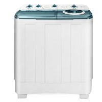 美的(Midea)MP100V515E 10kg 洗衣机半自动10公斤大容量 品牌电机 强劲净洗 双桶洗衣机 双缸洗衣机