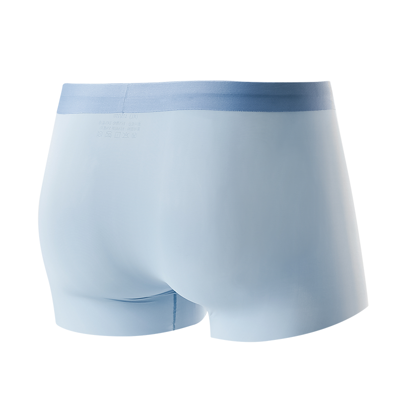 Bonnie&Toni3条男士内裤冰丝无痕抗菌裆男生四角短裤头薄款大码宽松平角裤衩男款