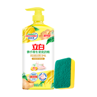 立白佛手柑生姜洗洁精1kg*1瓶除腥净味食品用不伤手无残留