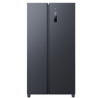 小米米家610L对开门大容量家用冰箱双开门一级能效风冷无霜墨羽岩面板颜值出众银离子除菌净味手机智控BCD-610WMSA