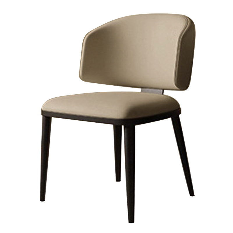 昇恒轩 餐椅现代简约靠背椅子高级感凳子 SHX-6865 卡其色 /把