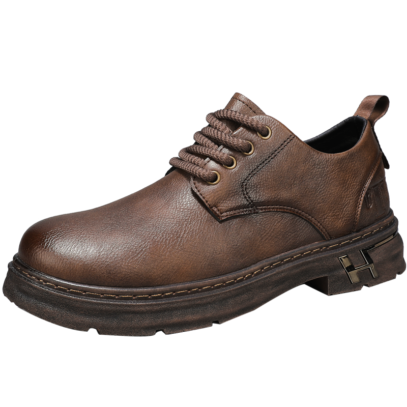 [线下专柜同款]卡帝乐鳄鱼(CARTELO)新款百搭马丁鞋休闲鞋男鞋工装鞋板鞋皮鞋