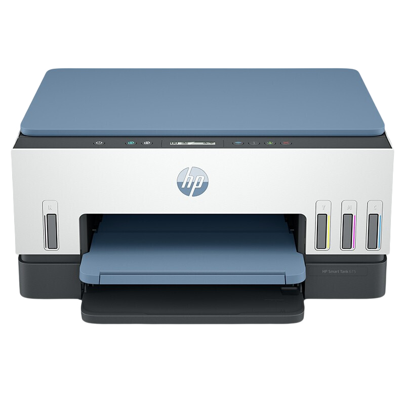 惠普(HP) Tank 725彩色喷墨连供无线打印一体机三合一彩色微信打印复印扫描家庭打印商用办公内置墨仓易加墨照片文档试卷打印机替代5810 5820 套餐四