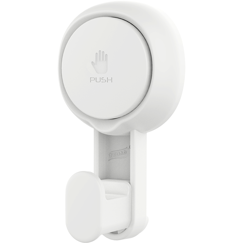 太力吸盘挂钩强力真空挂衣钩粘钩挂毛巾架免打孔卫生间置物架厨房挂钩贴无痕粗钩(2个装)