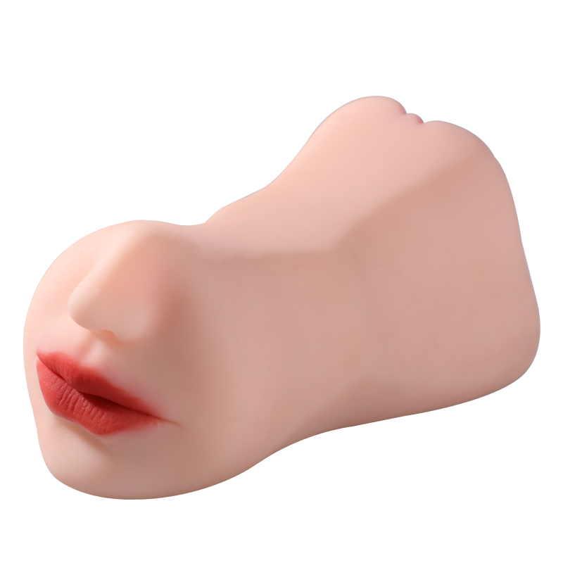 阴肛口三头名器阴臀倒模玩具全实体免充气非电动飞机杯名器藤原结爱双通道夹吸男用自慰器情趣玩具谜姬男性系列成人用品