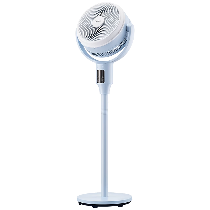 美的(Midea)电风扇GDG24JZR空气循环扇家用立式遥控落地扇涡轮换气扇循环对流3D摇头电扇轻音低噪大风力节能风扇
