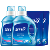蓝月亮 亮白洗衣组合:自然亮白1kg×2+自然亮白袋500g*2