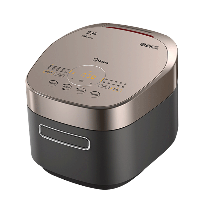 c(Midea)智能电饭煲 4L/4升家用智能24小时预约饭锅多功能不粘锅不溢锅EFB4012HL