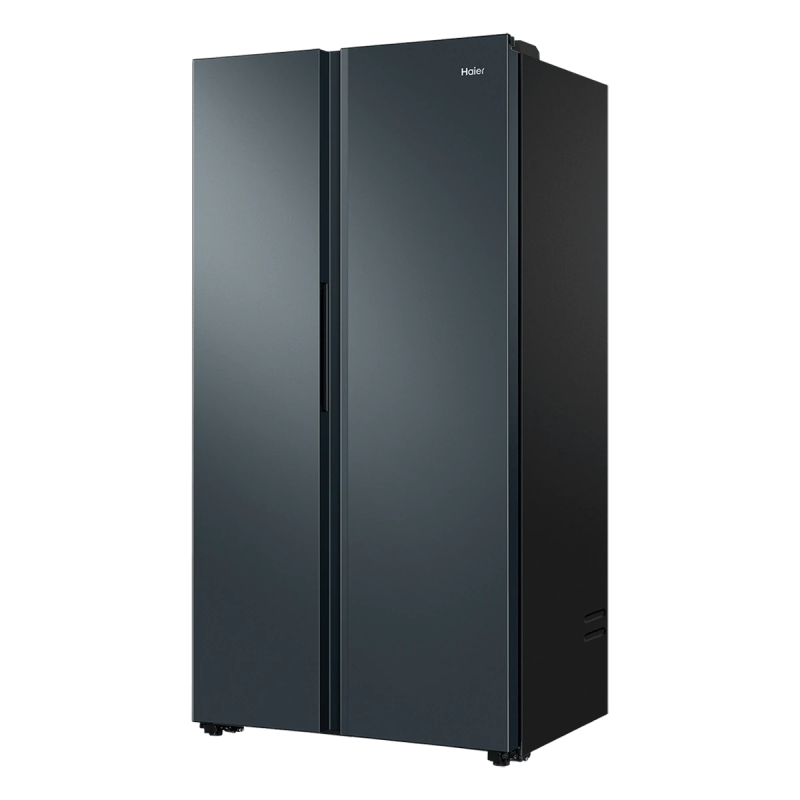 海尔(Haier)616升对开门电冰箱黑金净化一级变频大容量家用冰箱风冷无霜 BCD-616WGHSSEDC9