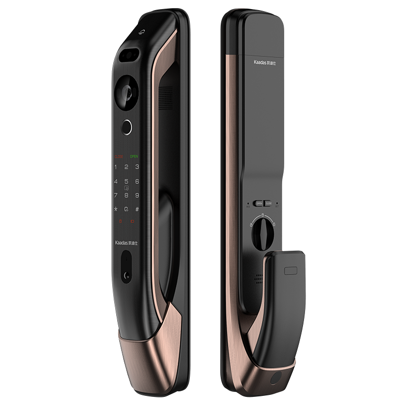 凯迪仕(KAADAS)K20 Pro Max 3D人脸可视猫眼智能锁指纹锁家用防盗门锁全自动电子锁密码锁 APP远程智控