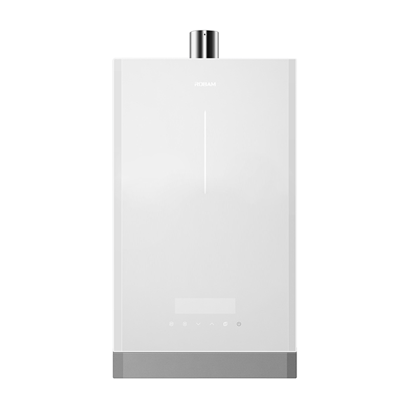 [新品]老板(ROBAM)燃气热水器热水器14升 即热式热水器家用智能恒温 强排式省气节能 防冻低噪 HT602A-14