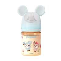 贝亲PPSU彩绘奶瓶240ml(L号)_寻找蜂蜜_AA234