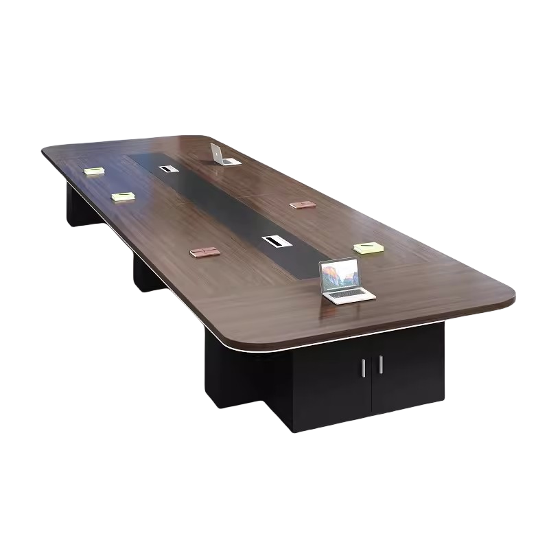 迅迈 4m*1.5m会议桌 长条桌 简约现代板式桌 木质条形洽谈桌培训谈判桌