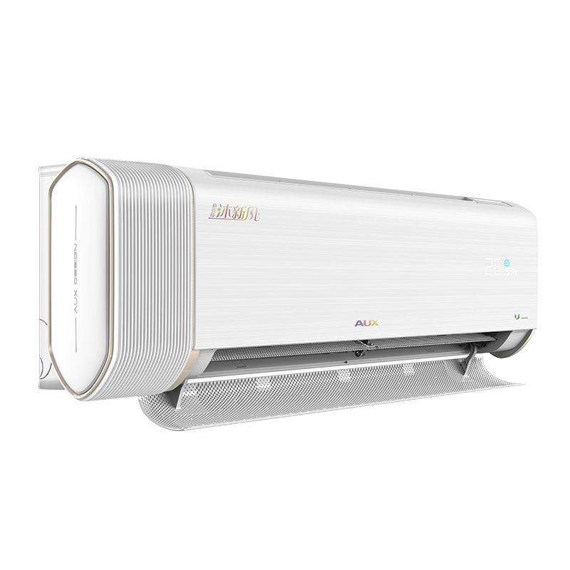 奥克斯 (AUX)1.5匹 沐新风 新一级能效母婴新风WIFI智控变频空调挂机KFR-35GW/BpR3BQB1(B1)