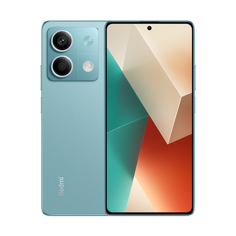 Redmi Note13 5G 1亿像素 超细四窄边OLED直屏 5000mAh大电量 8GB+256GB 时光蓝 小米手机-红米手机