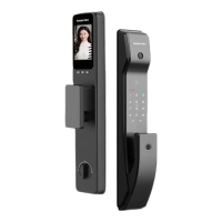 凯迪仕(Kaadas)智能锁Q6 VP 指纹锁推拉式全自动智能门锁家用防盗门锁可视猫眼锁电子密码锁WiFi直连