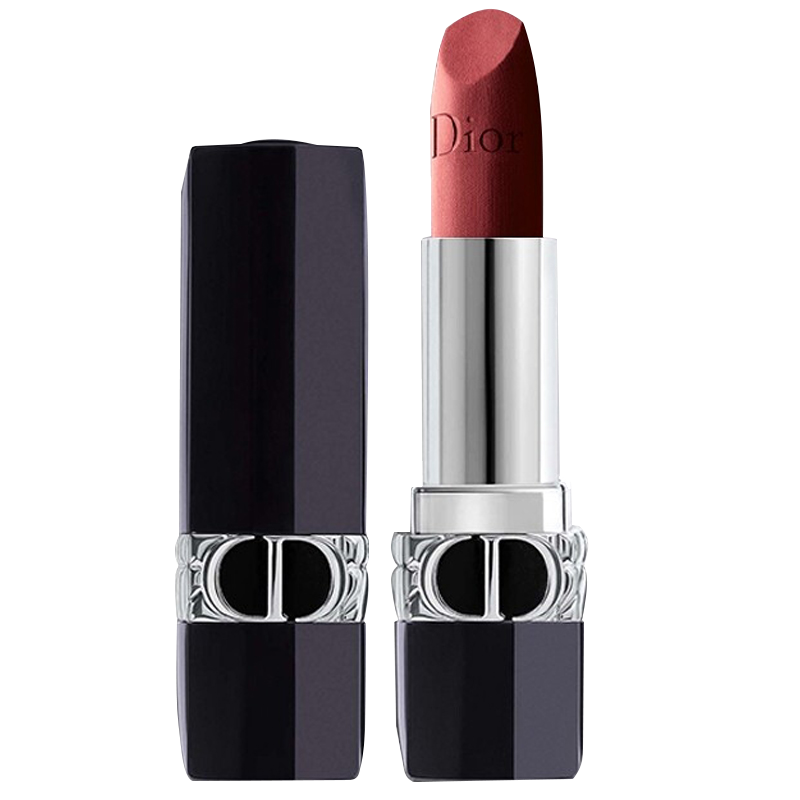 Dior迪奥口红烈艳蓝金魅惑 粉漾闪亮女士不掉色唇膏3.5g 烈/焰蓝金#720丝绒