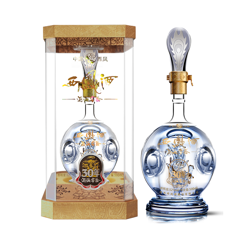 西凤酒30年52度500ml*4瓶整箱装