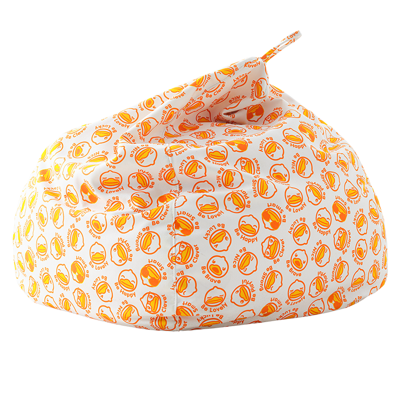 [全友 X B.Duck联名款] 布艺沙发懒人沙发仿棉麻面料可拆洗设计客厅卧室单人沙发小沙发